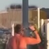 Neobična situacija u Kaštelima: Žena se tuširala na benzinskoj pumpi