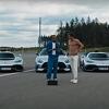 Hamilton i Russell se zabavili na Mercedesovoj testnoj stazi, vozili su i hiperautomobil One