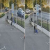 Pogledajte kako je muškarac ukrao zastavu BiH ispred klinike na Ilidži