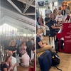 Impresivni snimci iz Nice: Na aerodromu zasvirao hit Zdravka Čolića i pokrenuo zabavu