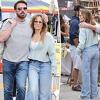 Ben Affleck nakon druženja s bivšom suprugom, snimljen u šetnji s Jennifer Lopez