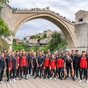 Igrači AZ Alkmaara posjetili Stari most, Nizozemci oduševljeni ljepotama Mostara