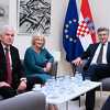 Krišto, Čović i Plenković razgovarali o Izbornom zakonu: Predstavnici Hrvata predvode EU i NATO put