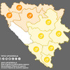 Zbog padavina na snazi narandžasti i žuti meteoalarm u BiH