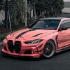 Roze BMW M4 Competition dolazi iz radionice DarwinPRO Aerodynamicsa