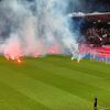 Pogledajte kako su BH Fanaticosi bakljadom prekinuli utakmicu uz poruku "Savez napolje"