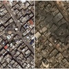 Satelitske fotografije Gaze prije i poslije pokazuju strahovite razmjere razaranja