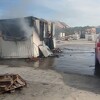 Na mostu Počitelj izbio požar: Zapalio se kontejner za radnike