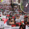 Masovne demonstracije u Londonu: 100.000 ljudi na propalestinskom maršu