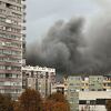 Požar u sarajevskom naselju Otoka, vatra zahvatila dio pijace "Kvadrant"