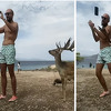 Dobro je prošao: Turist pokušao snimiti selfie s jelenom pa završio sa slomljenim rebrima