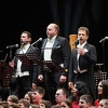 U ispunjenoj Skenderiji održan koncert "Tri tenora": Umjetnici svjetskog glasa oduševili Sarajevo