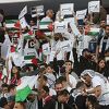 Palestinski navijači pokazali sliku ključa na utakmici protiv Australije