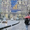 Grad je u plavo-žutoj boji, ali su puste ulice: Kako Sarajevo izgleda na Dan državnosti BiH