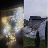 Posljedice olujnog vjetra u BiH: Fojnica ostala bez jelke, odroni na putevima i šteta na objektima