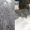 Poplave i klizišta stvaraju probleme u Sloveniji, u noći na nedjelju snijeg širom zemlje