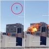 Zabilježen trenutak pada rakete na zgradu u Gazi