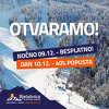 Počinje ski sezona na Bjelašnici, u subotu besplatno noćno skijanje za sve