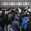 Radnici zeničkog ArcelorMittala i danas dva sata protestuju pred zgradom uprave