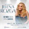 Jelena Rozga održat će koncert u Zetri u Sarajevu u novembru 2024. godine