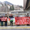 Protesti ispred Delegacije EU zbog direktne podrške Izraelu zbog rata u Gazi