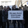 Stotine prosvjetara ispred Vlade HNK tražilo veće plate: Naš kadar ne možete uvoziti iz Nepala