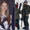 Iz haljine u vojnu uniformu: Španska princeza snimljena na obuci na Pirinejima