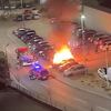 Mostar: Izgorio skupocjeni Audi, oštećena još dva automobila