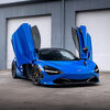 Plava i crna boja su sjajna kombinacija za McLaren 720S Spider