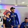 Druženje u bojama BiH: Rukometaši se zabavili s navijačima, pridužili se i Hrvati