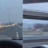 Zbog nesreće na autoputu kod petlje Butile prema Vogošći saobraćaj obustavljen