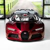 Crveni Bugatti Chiron Super Sport proslavlja Godinu zmaja