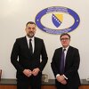 O'Brien i Konaković razgovarali o evropskom putu BiH i  političkoj klimi u zemlji