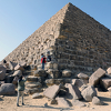 Snimak rekonstrukcije podnožja piramide izazvao burne kritike egiptologa