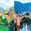 Plakat za ljetnu školu u Mostaru izazvao buru reakcija: Jesu li munare namjerno izostavljene?