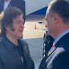 Kožna jakna puna sjaja sletjela na aerodrom: Javier Milei stigao u službenu posjetu Izraelu