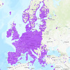 Mapa koja prikazuje pokrivenost Evrope 5G signalom: Dijelovi Balkana kao crne rupe