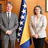 Susret guvernerke Selimović i britanskog ambasadora: Stabilnost valute doprinijela finansijskoj stabilnosti
