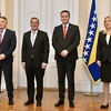 Članovi Predsjedništva BiH razgovarali sa Pistoriusom, istaknuta podrške Njemačke na bh. putu ka EU