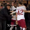 Potpuna ludnica na terenu: Tukli se igrači i treneri, Galata ispala iz Evrope