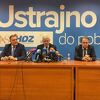 Obraćanje predstavnika državne koalicije nakon važnog sastanka u Mostaru
