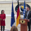 Obraćanje Annalene Baerbock i Elmedina Konakovića nakon sastanka u Sarajevu