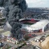Kultni engleski stadion u potpunosti evakuisan, zbog požara otkazana utakmica