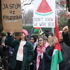 Ispred izraelske ambasade u Zagrebu demonstranti poručili: "Dalje ruke od Rafaha!"
