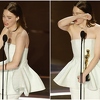 Uplakana Emma Stone prilikom preuzimanja Oscara otkrila da ima problem s haljinom: Potrgala se