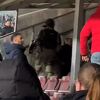 Incident u svečanoj loži na Koševu nakon prekida utakmice Sarajevo - Borac