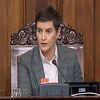 Ana Brnabić izabrana za predsjednicu Narodne skupštine Srbije, opozicija napustila sjednicu