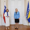 Željka Cvijanović razgovarala s Tanjom Fajon, put BiH ka EU glavna tema
