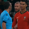 Irfan Peljto nije svirao prekršaj na Ronaldu pa Portugalac burno reagovao zbog takve odluke