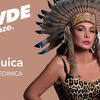 Urnebesni predizborni plakat Alke Vuice, haljina s leopard uzorkom i indijanska perjanica na glavi
